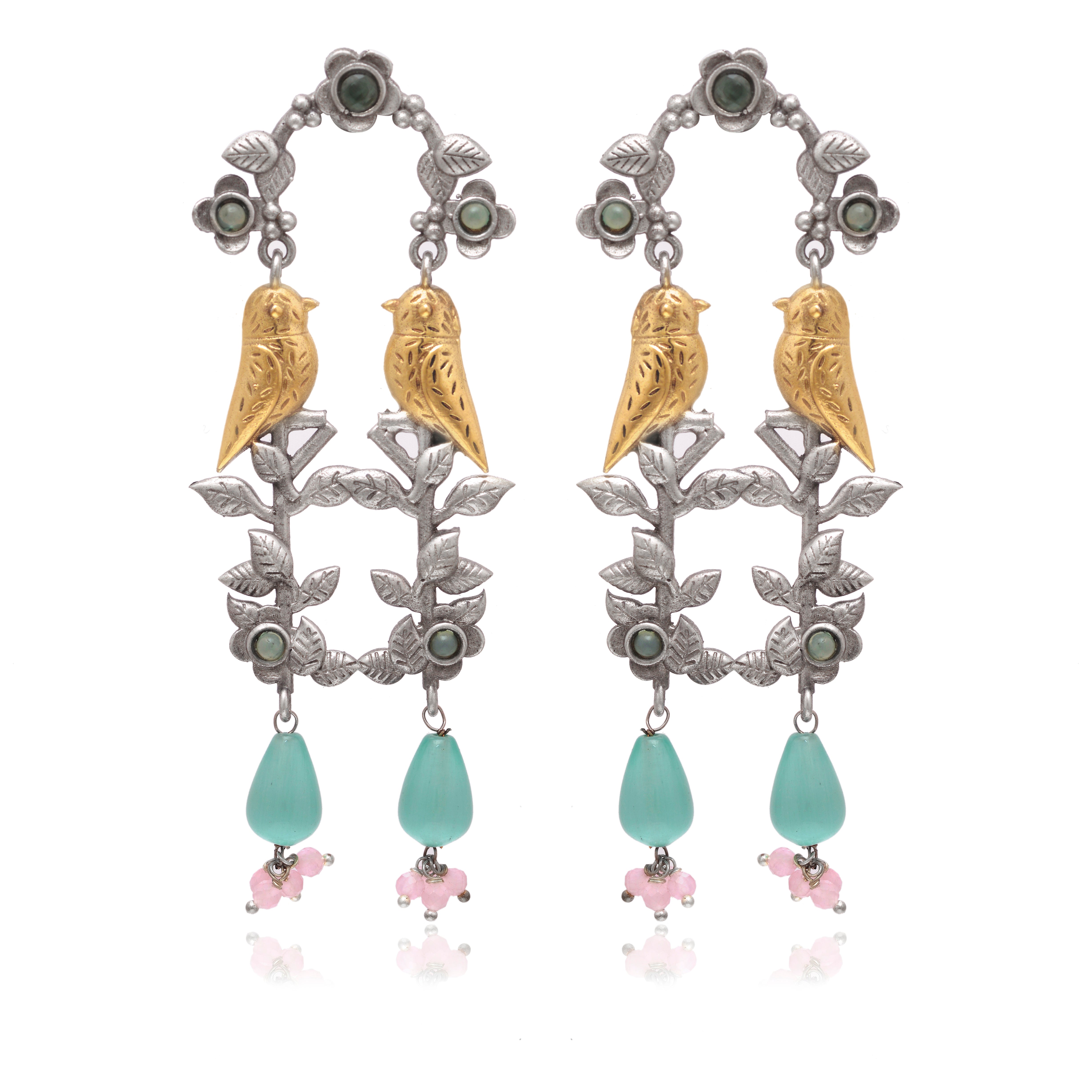 Drape Jhumki Earrings