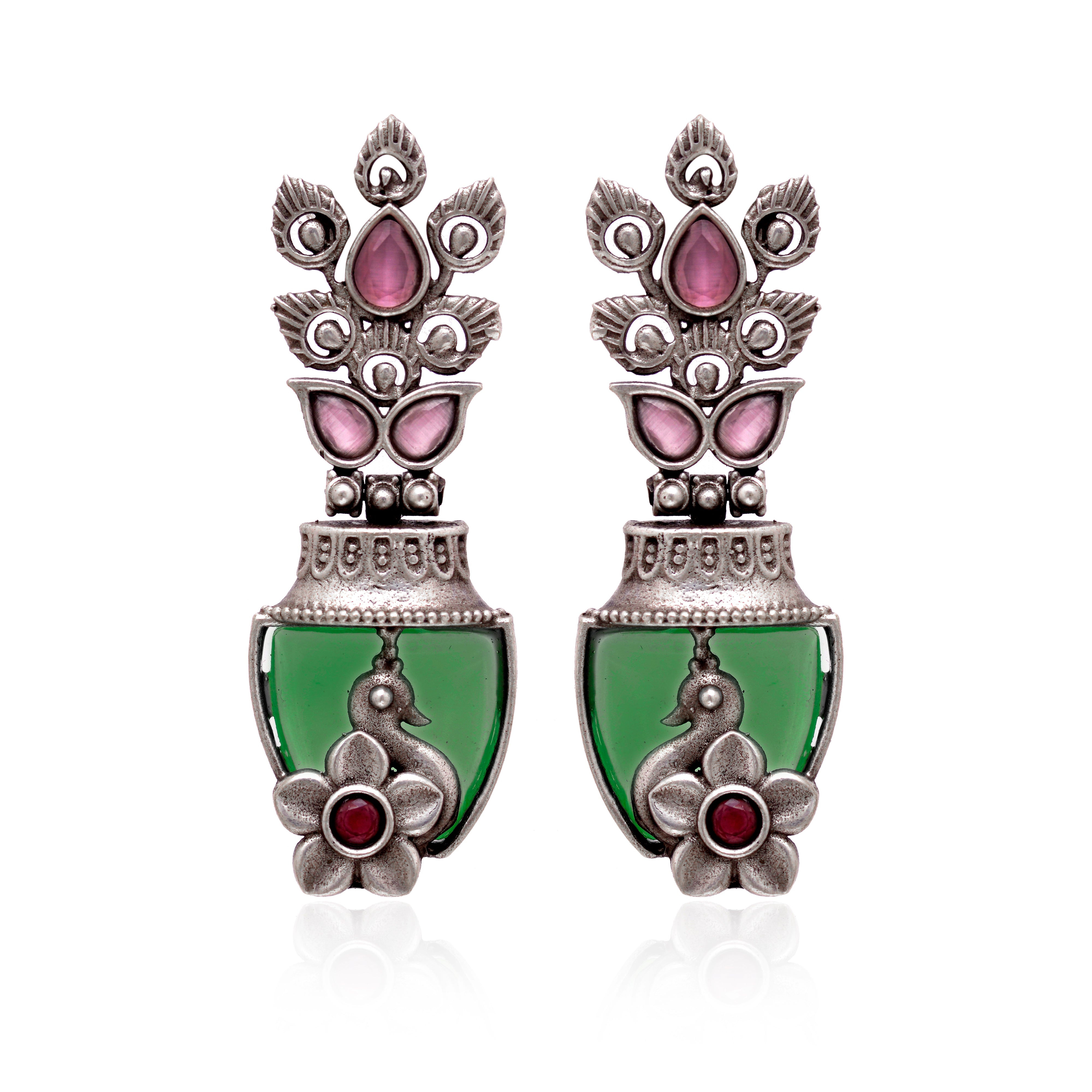 Bloom Jhumki Earrings