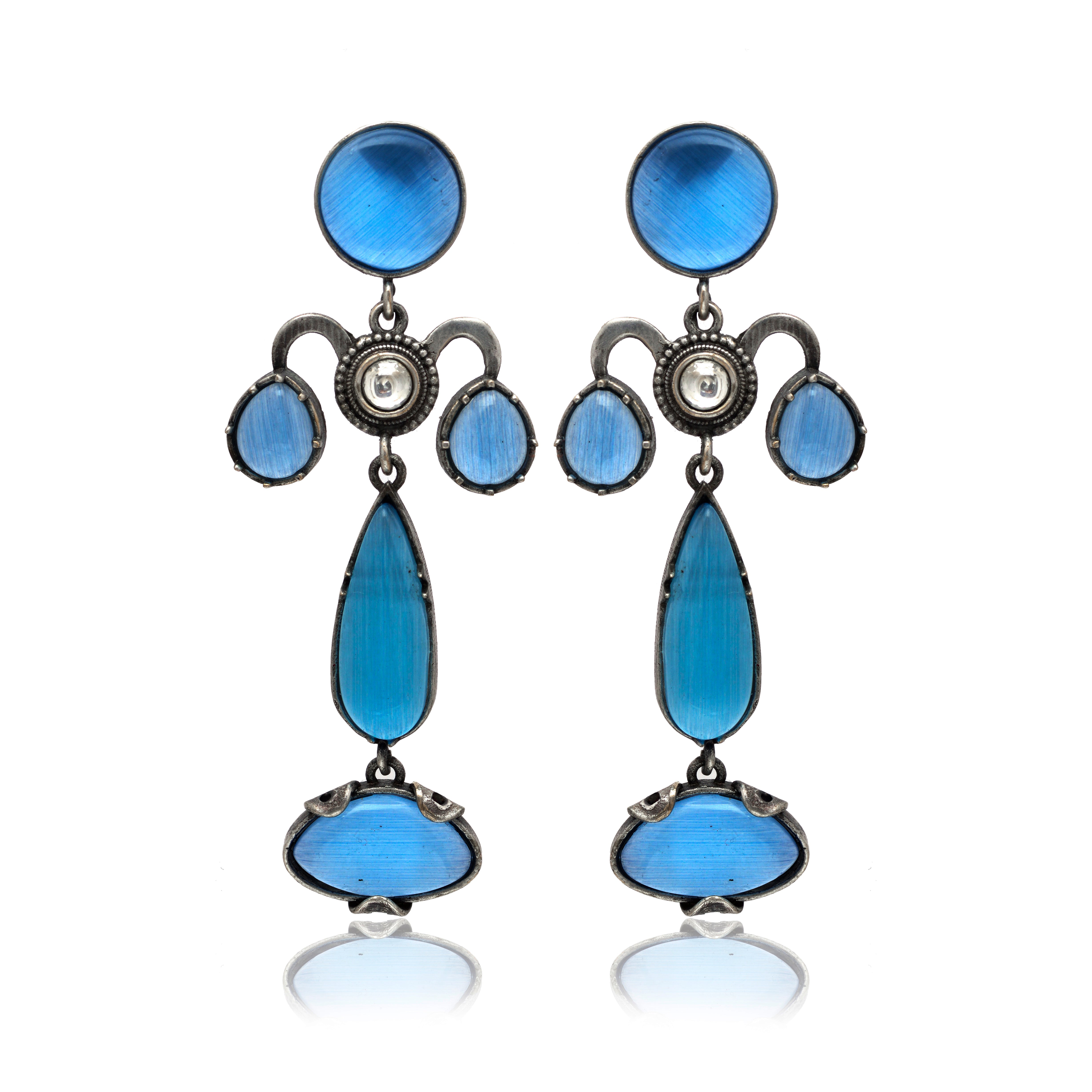 Cascade Jhumki Earrings