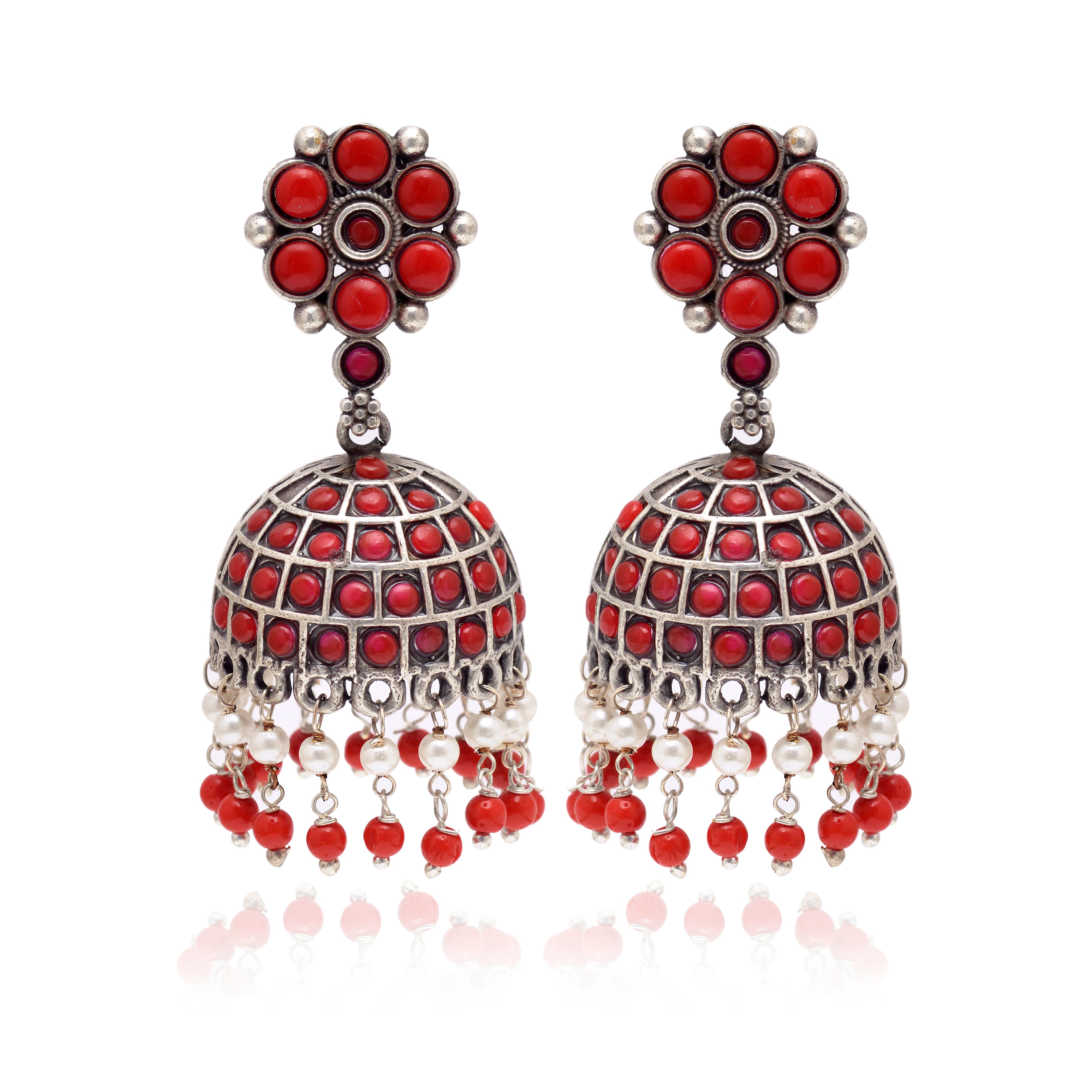 Bloom Jhumki Earrings
