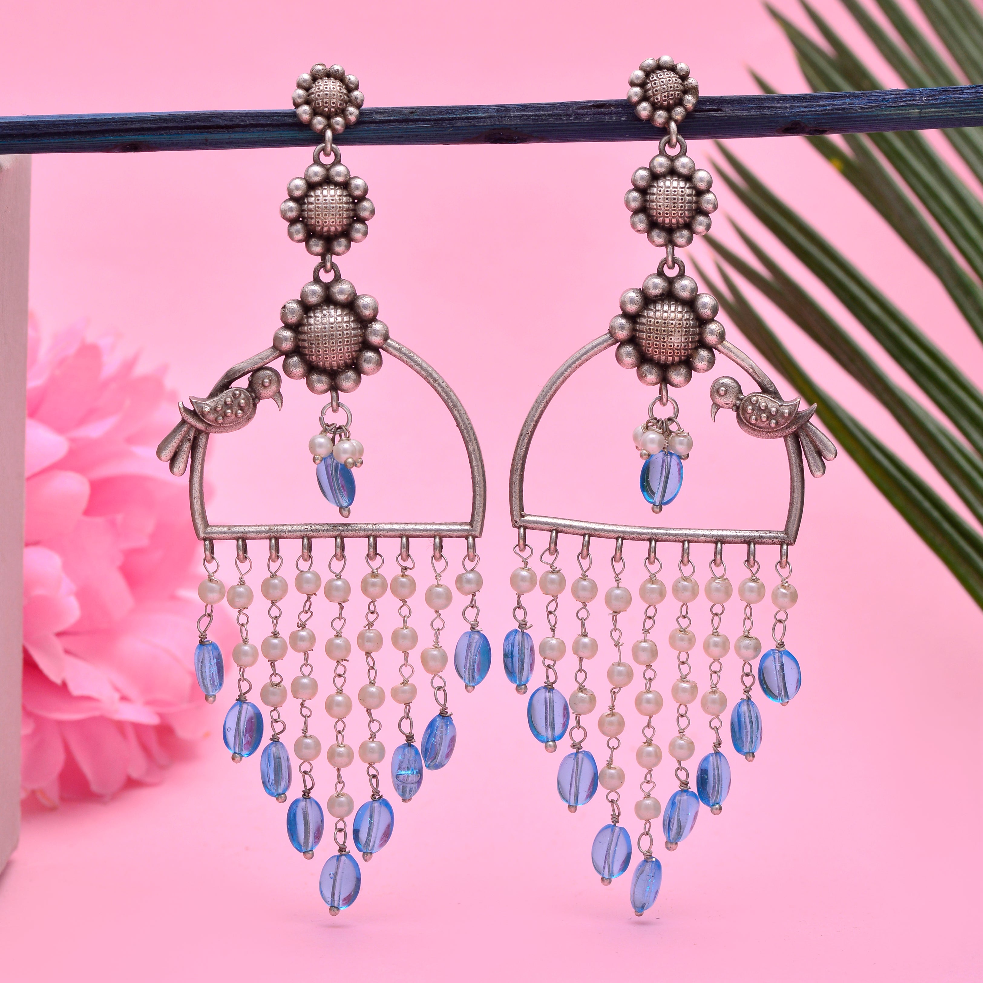 Cascade Chandbali Earrings