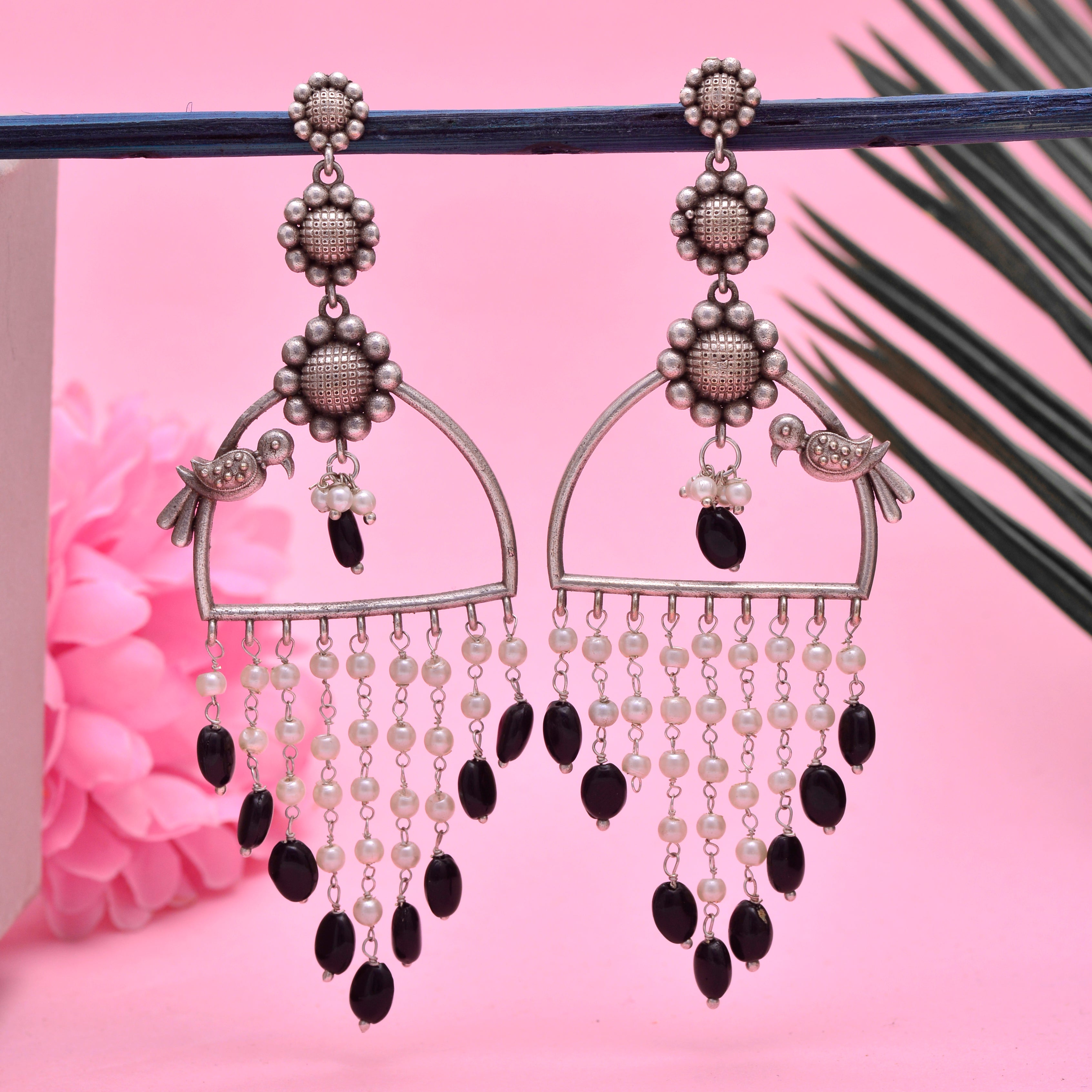 Cascade Chandbali Earrings