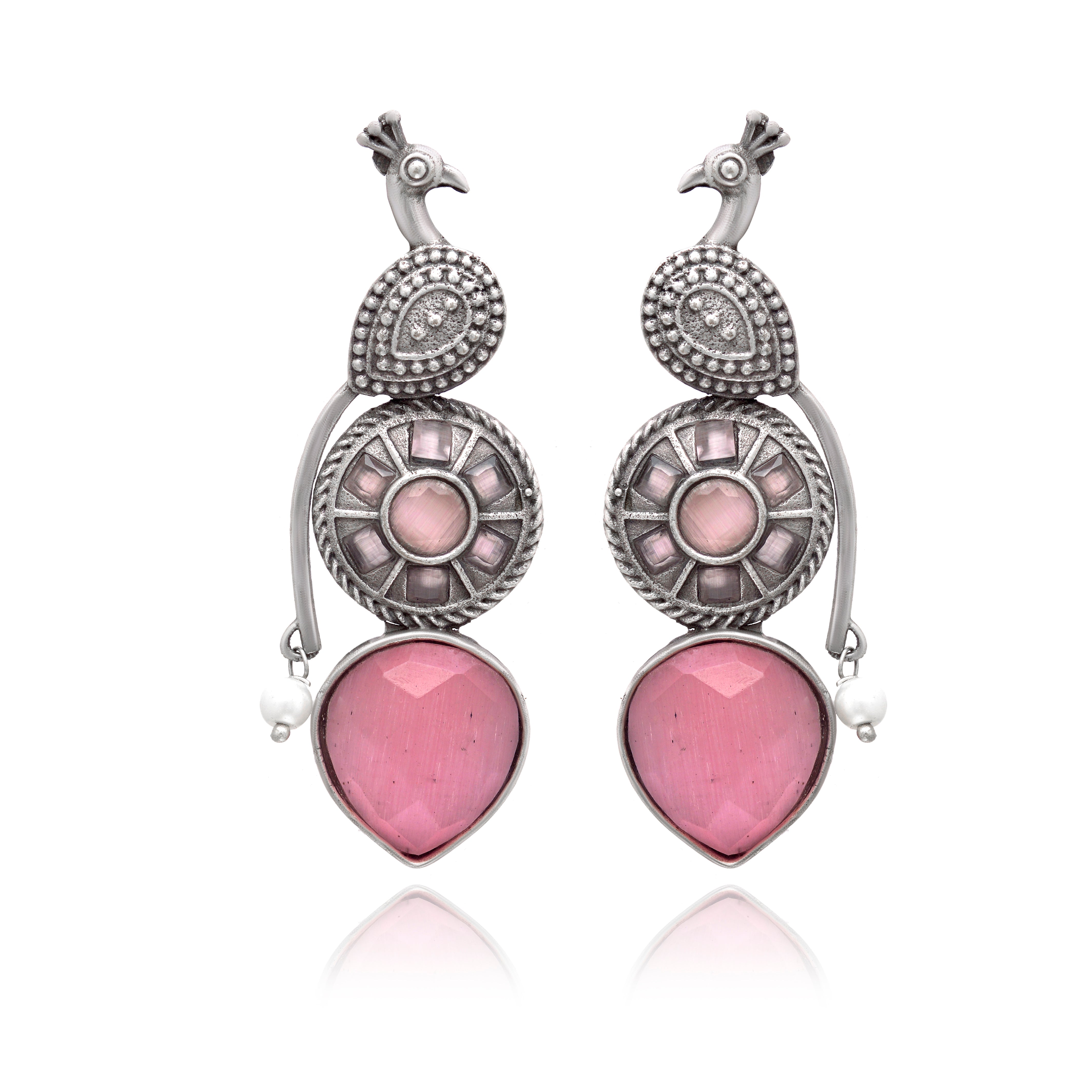 Peacock Royale Jhumki Earrings