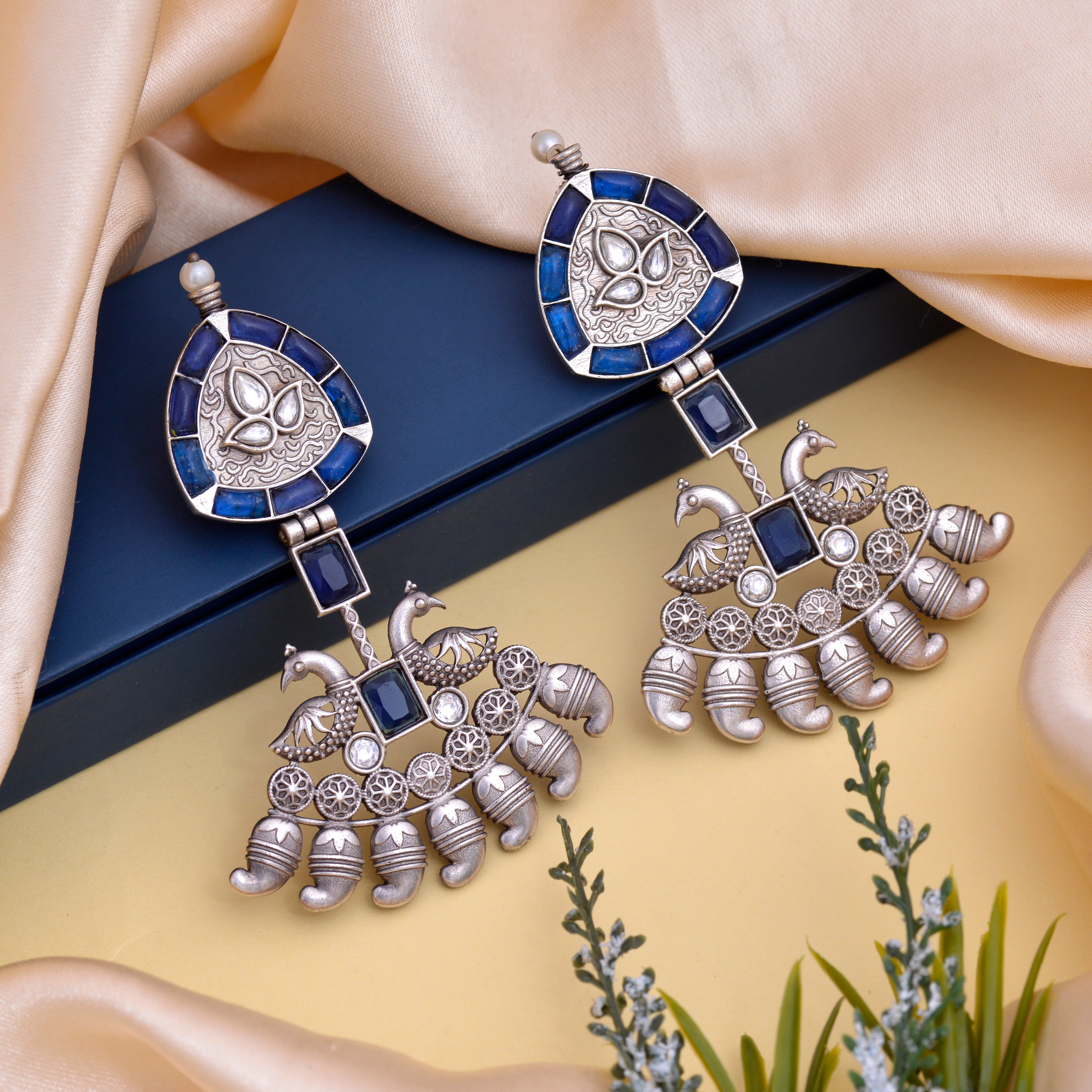 Mayur Darbar Jhumki Earrings