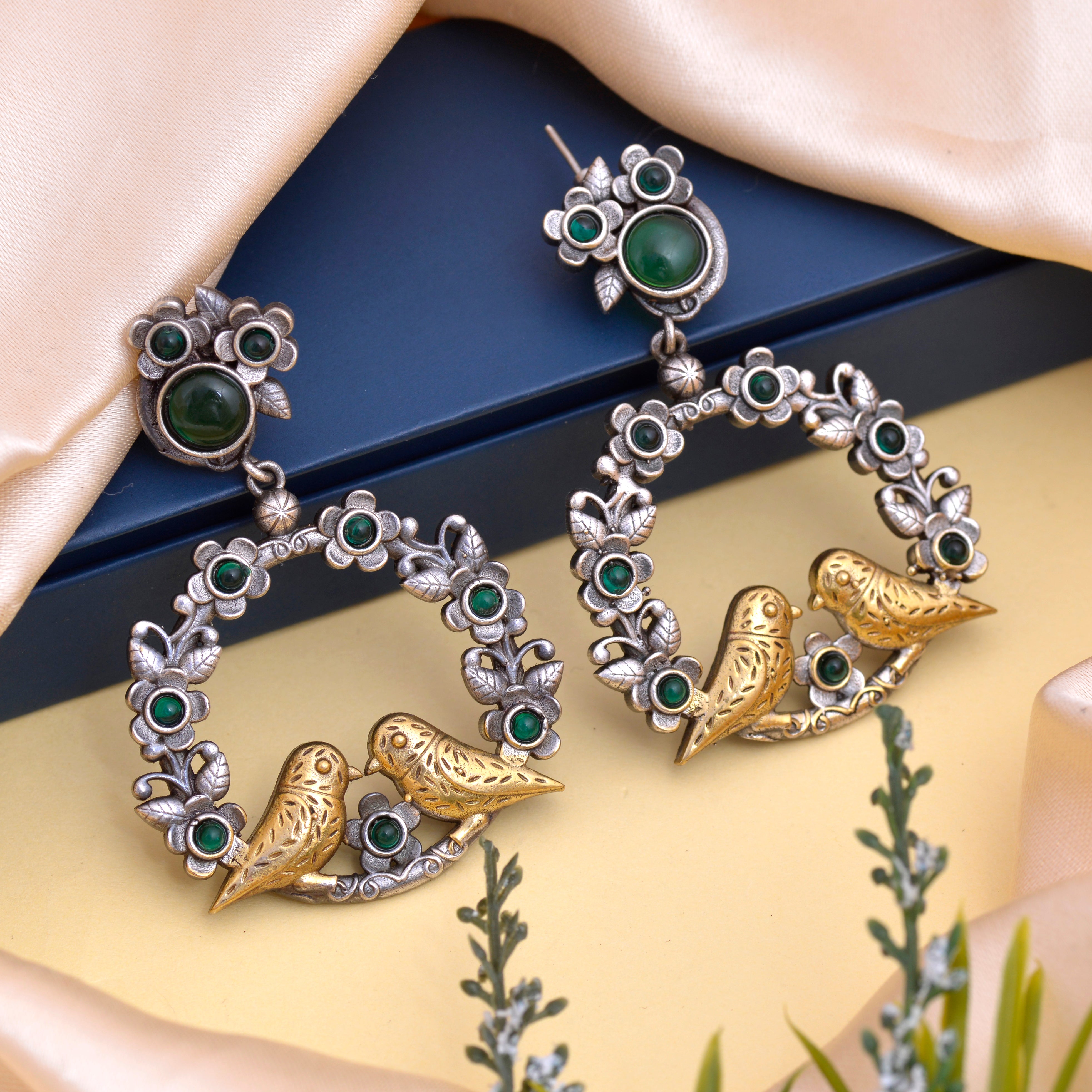 Sparrow Song Jhumki Earrings