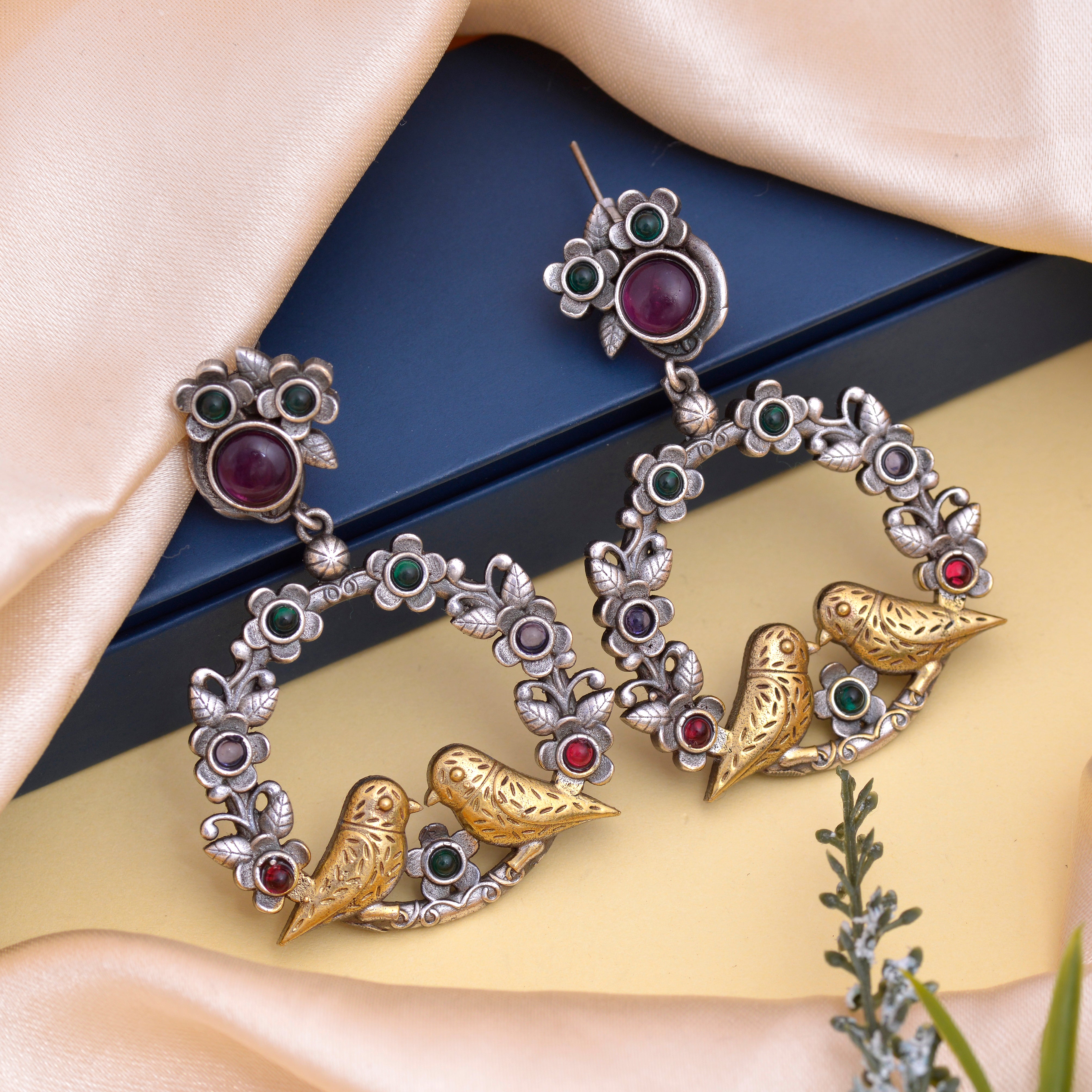 Sparrow Song Jhumki Earrings