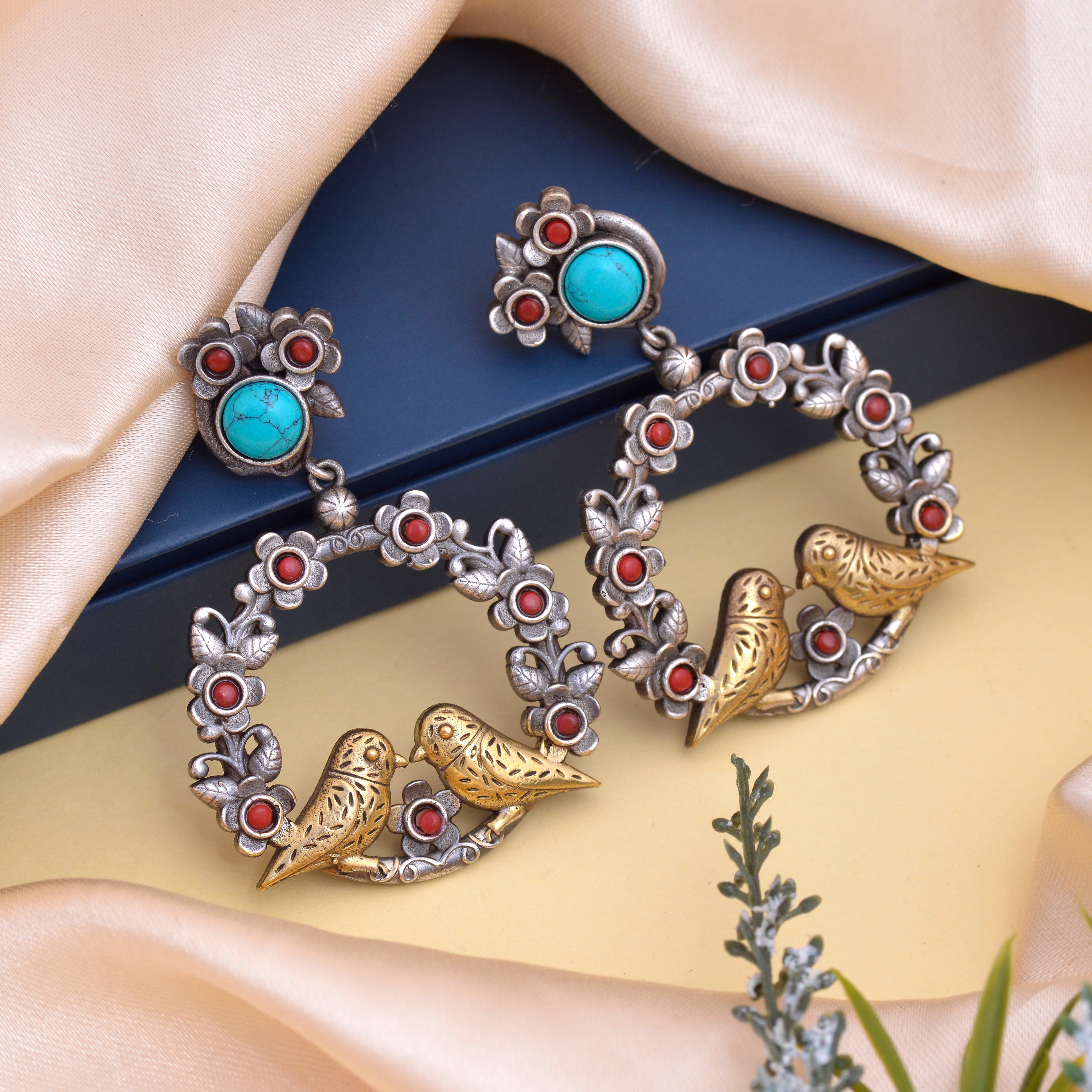 Sparrow Song Jhumki Earrings