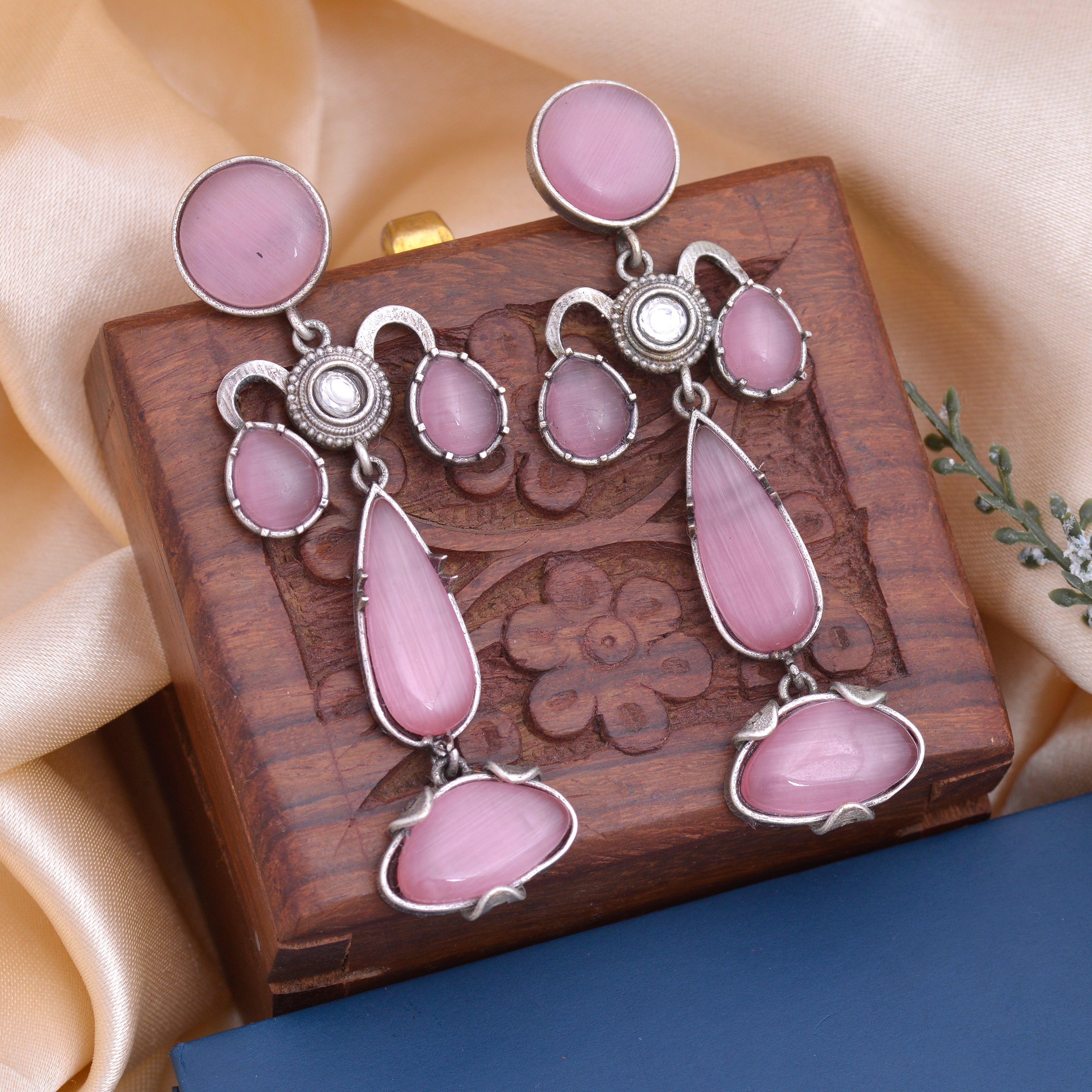 Cascade Jhumki Earrings