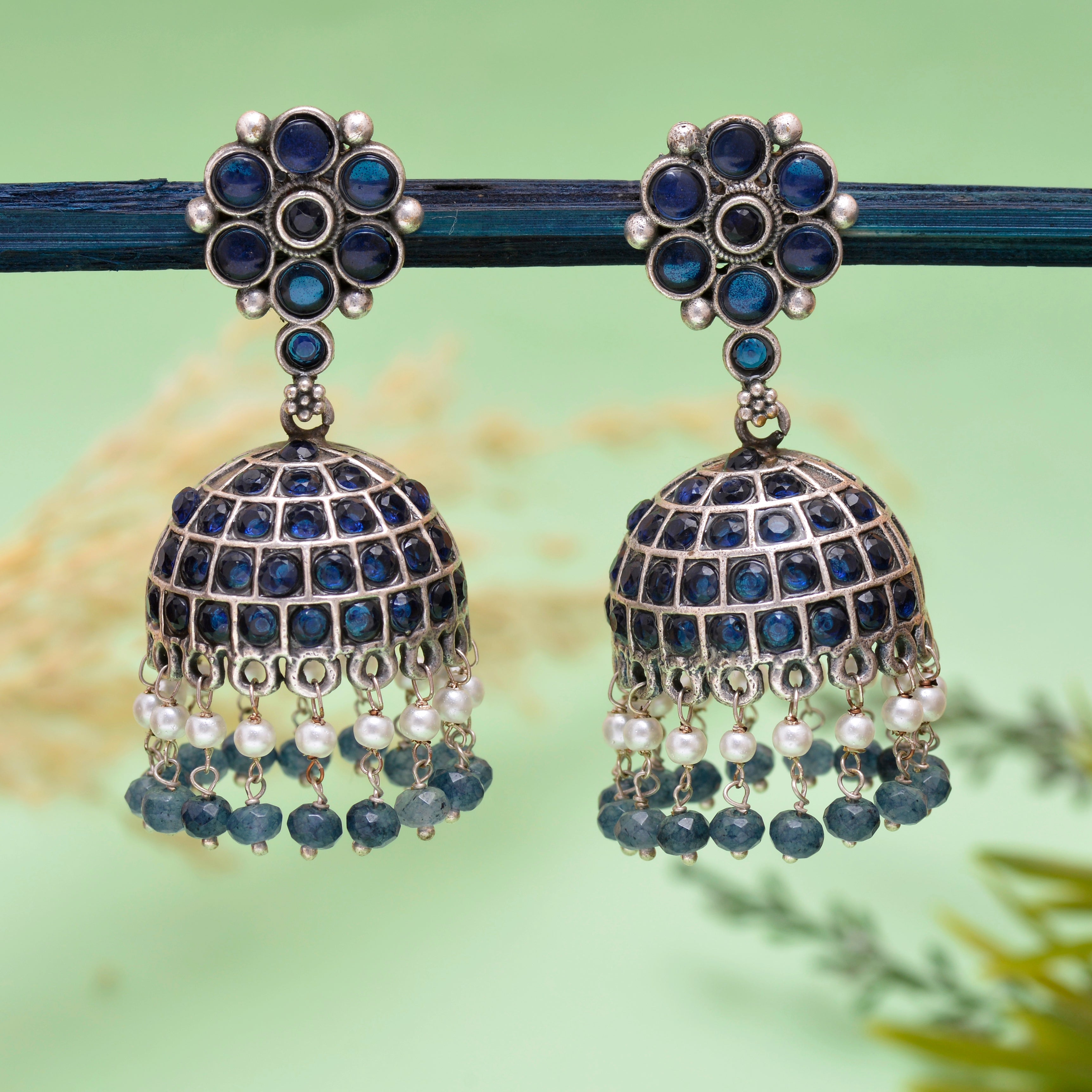 Bloom Jhumki Earrings