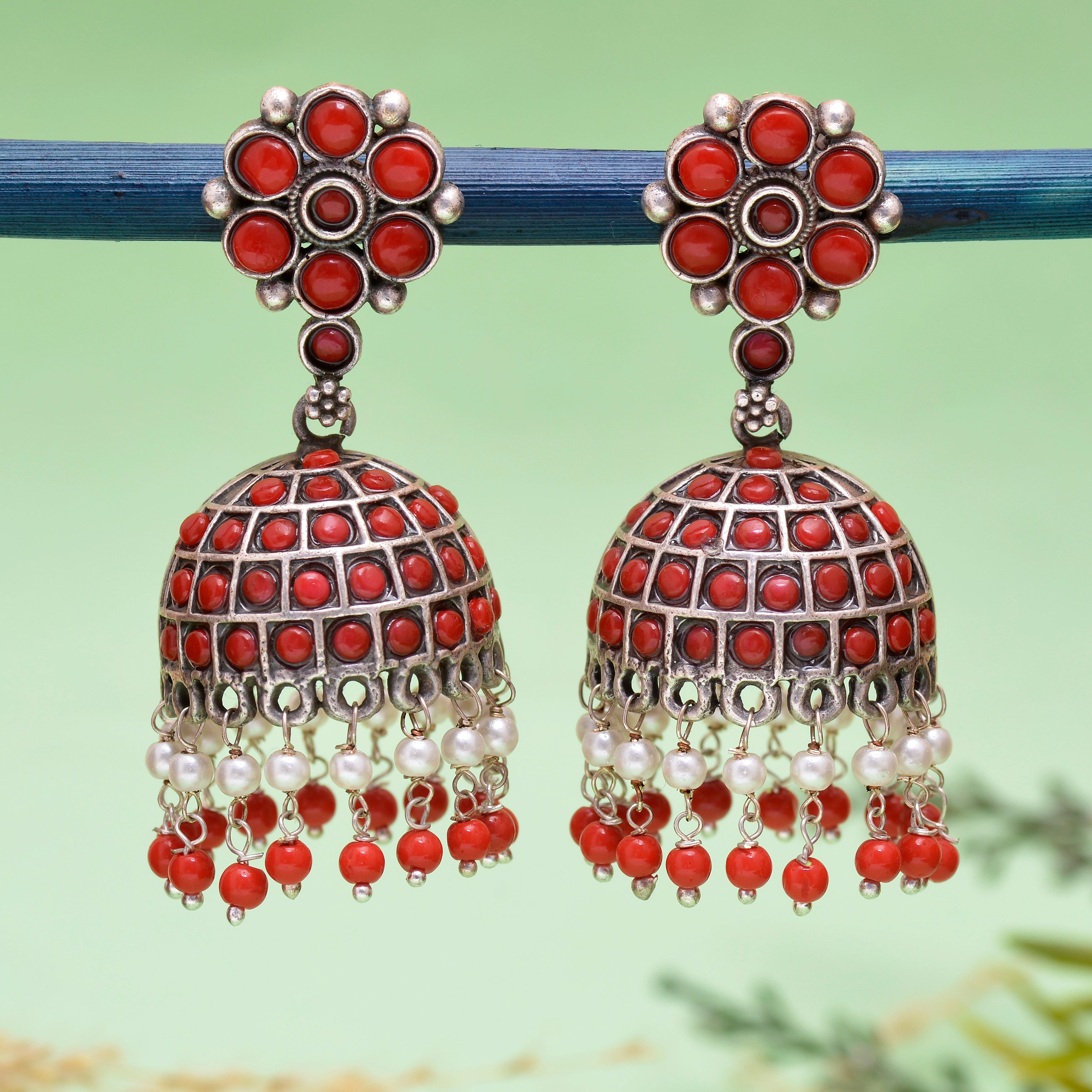 Bloom Jhumki Earrings