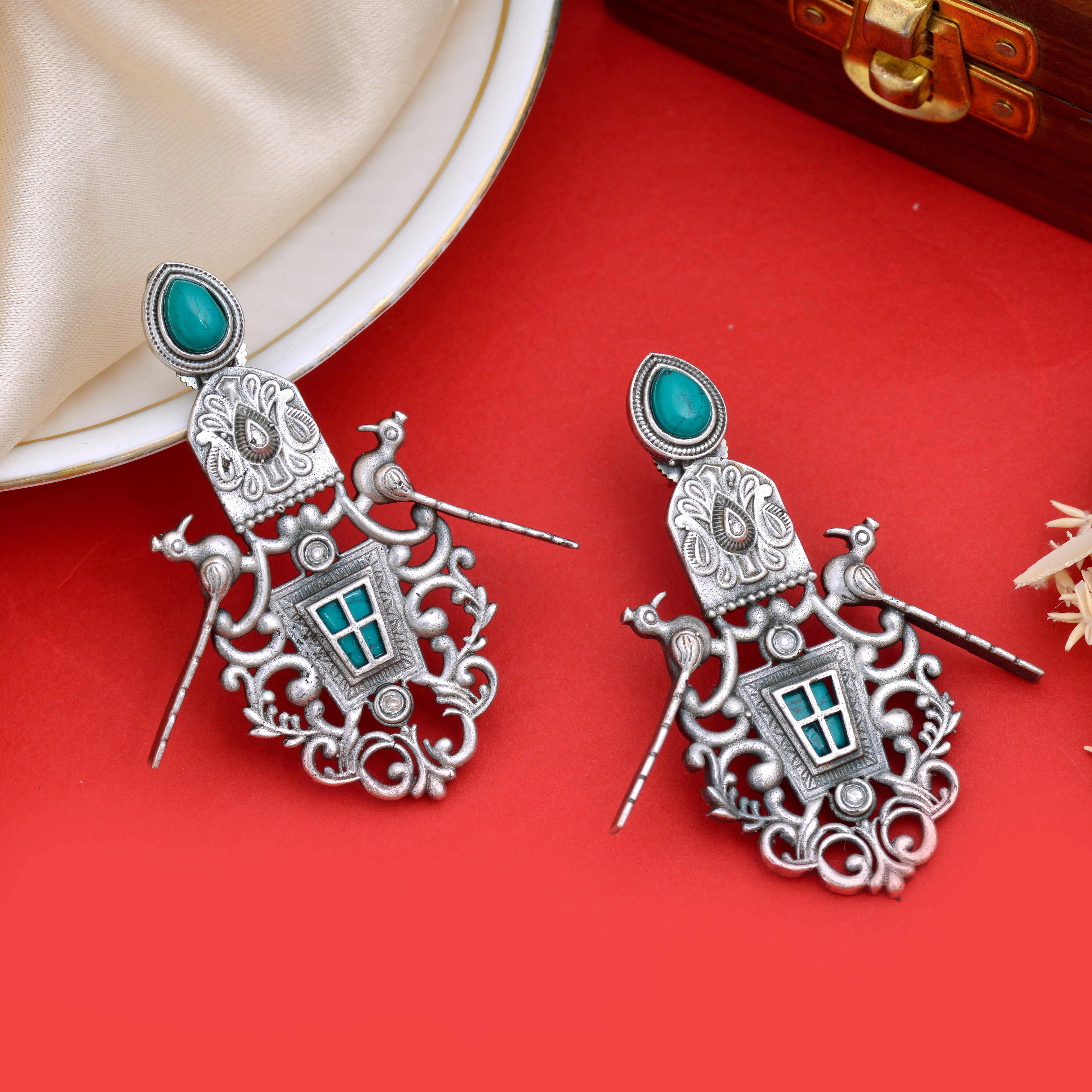 Regal Chandbali Earrings