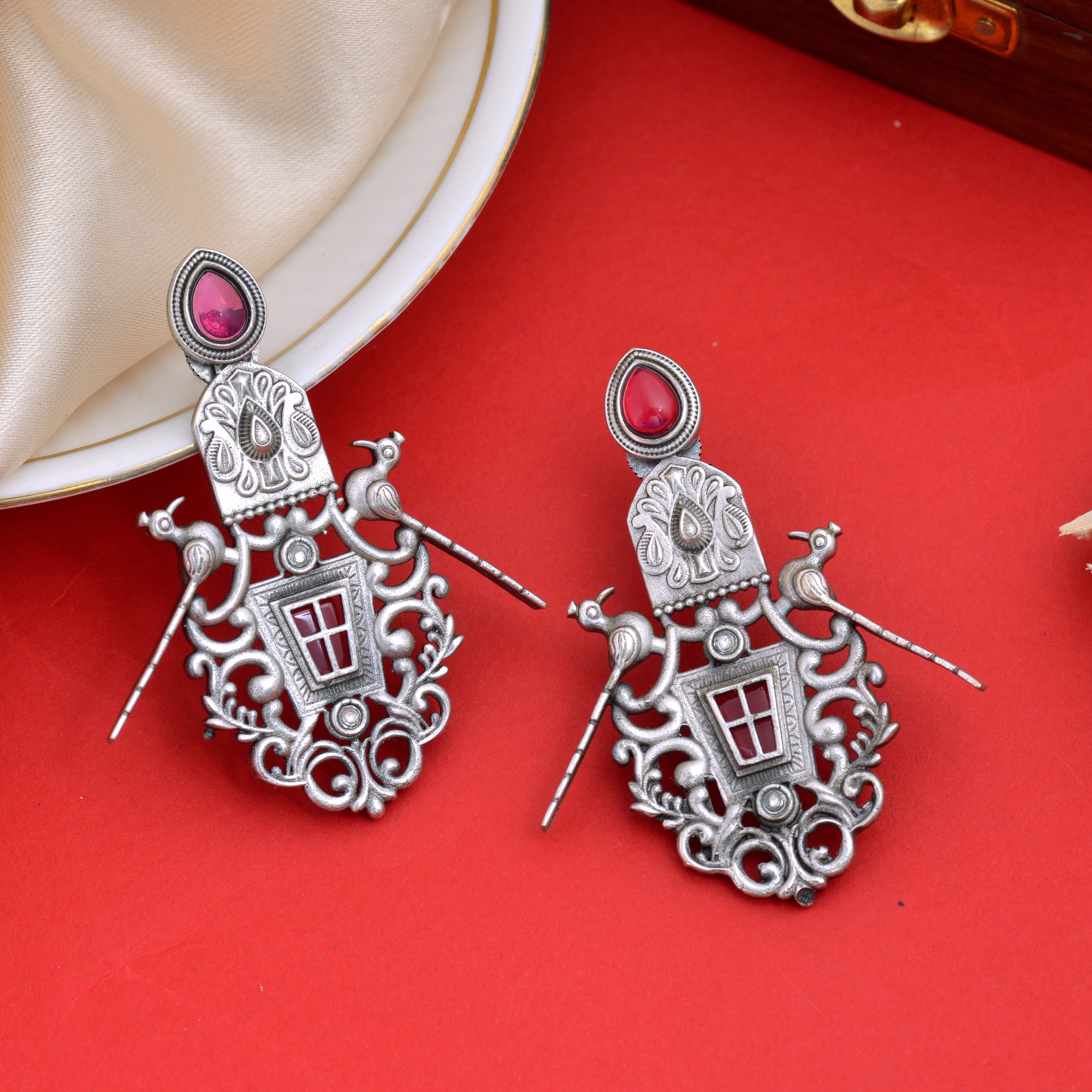 Regal Chandbali Earrings