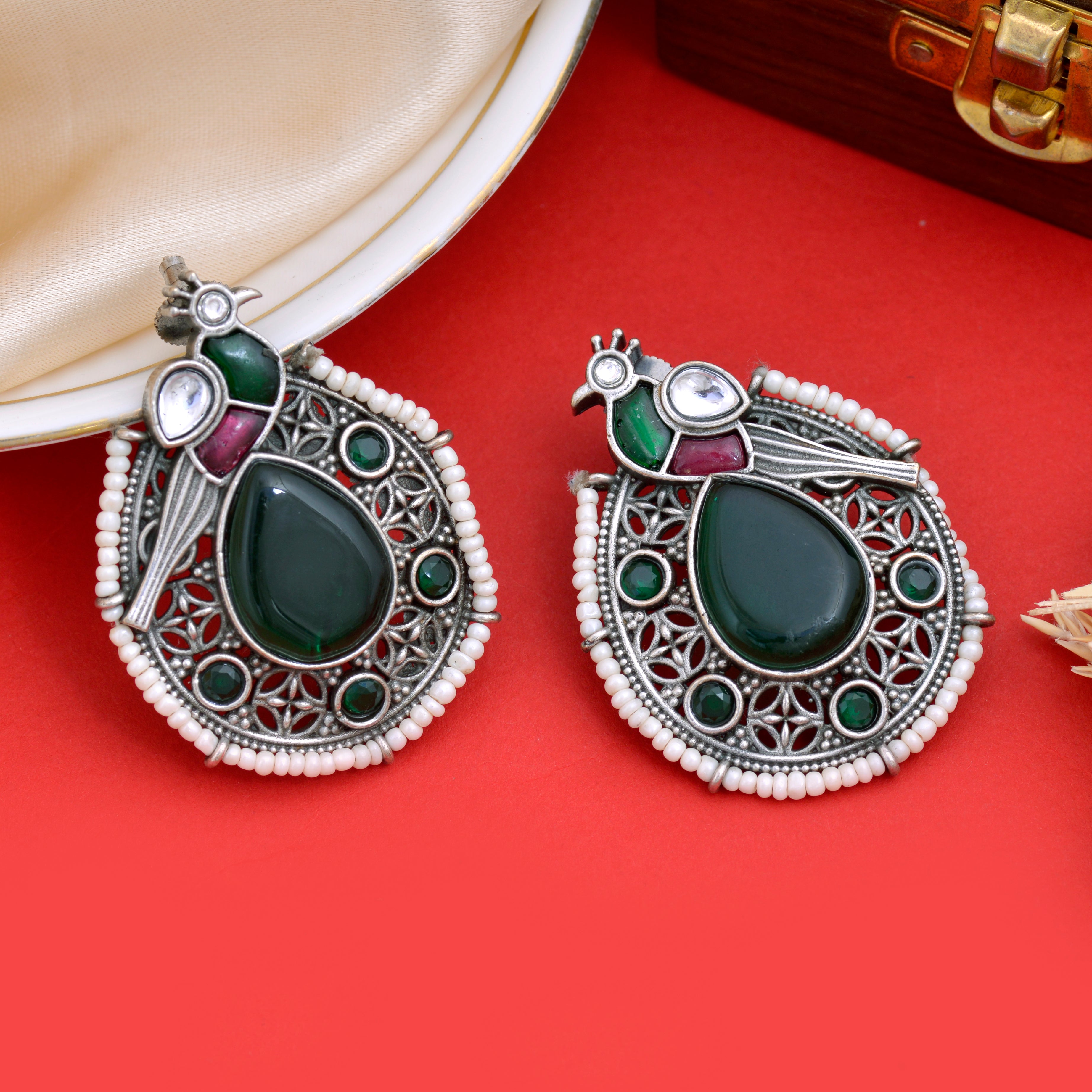 Chandrika Teardrop Earrings