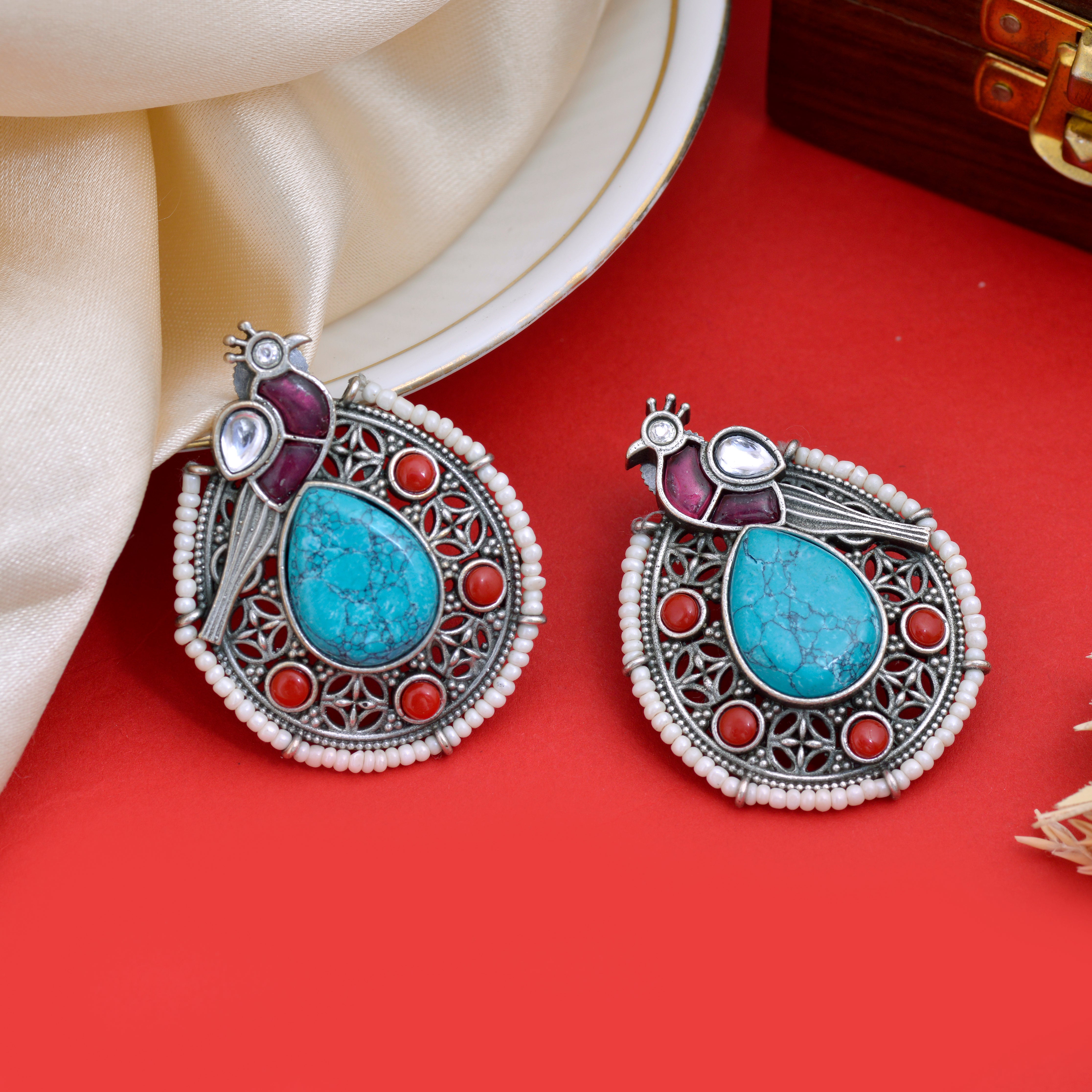 Chandrika Teardrop Earrings