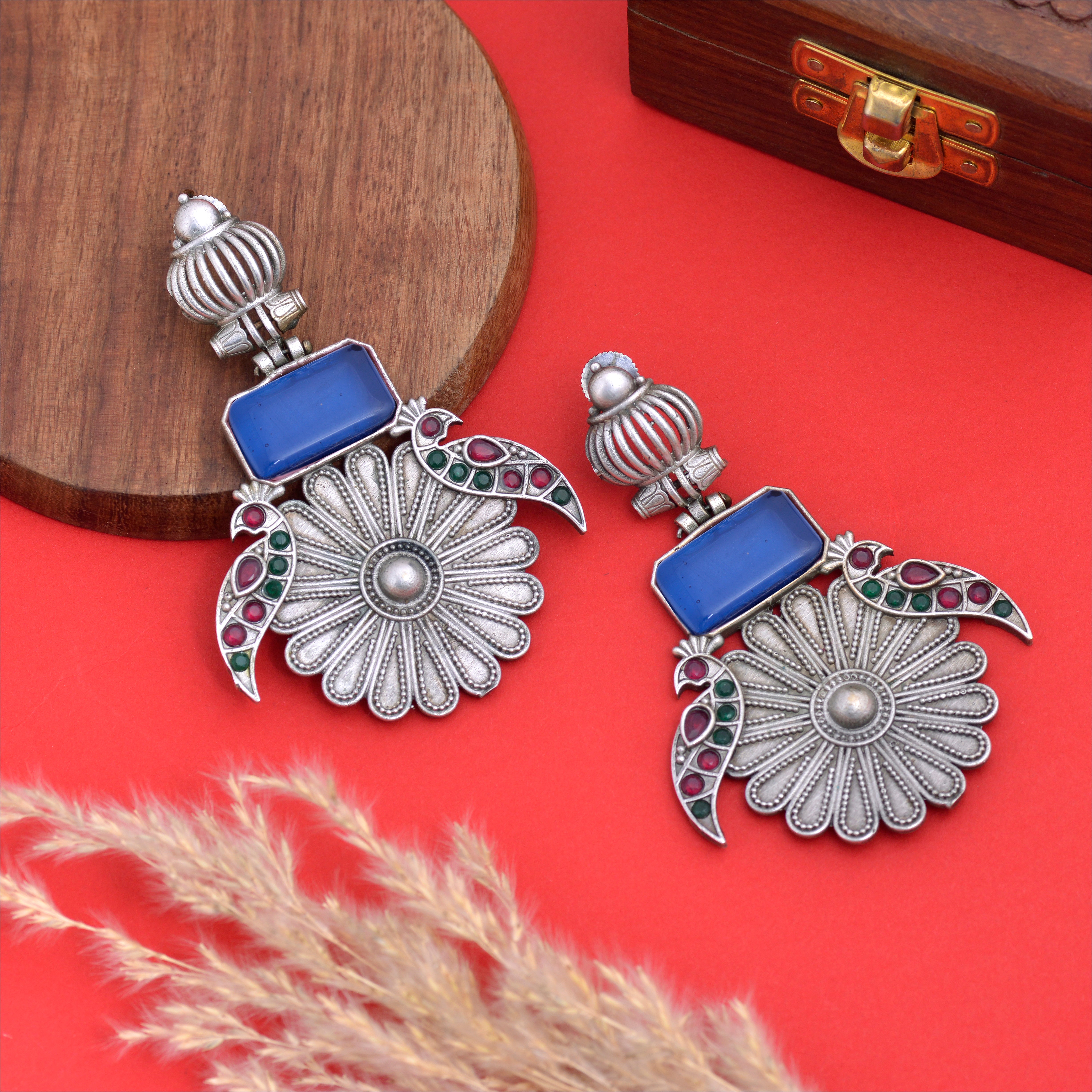 Gulbahaar Bloom Stud Earrings