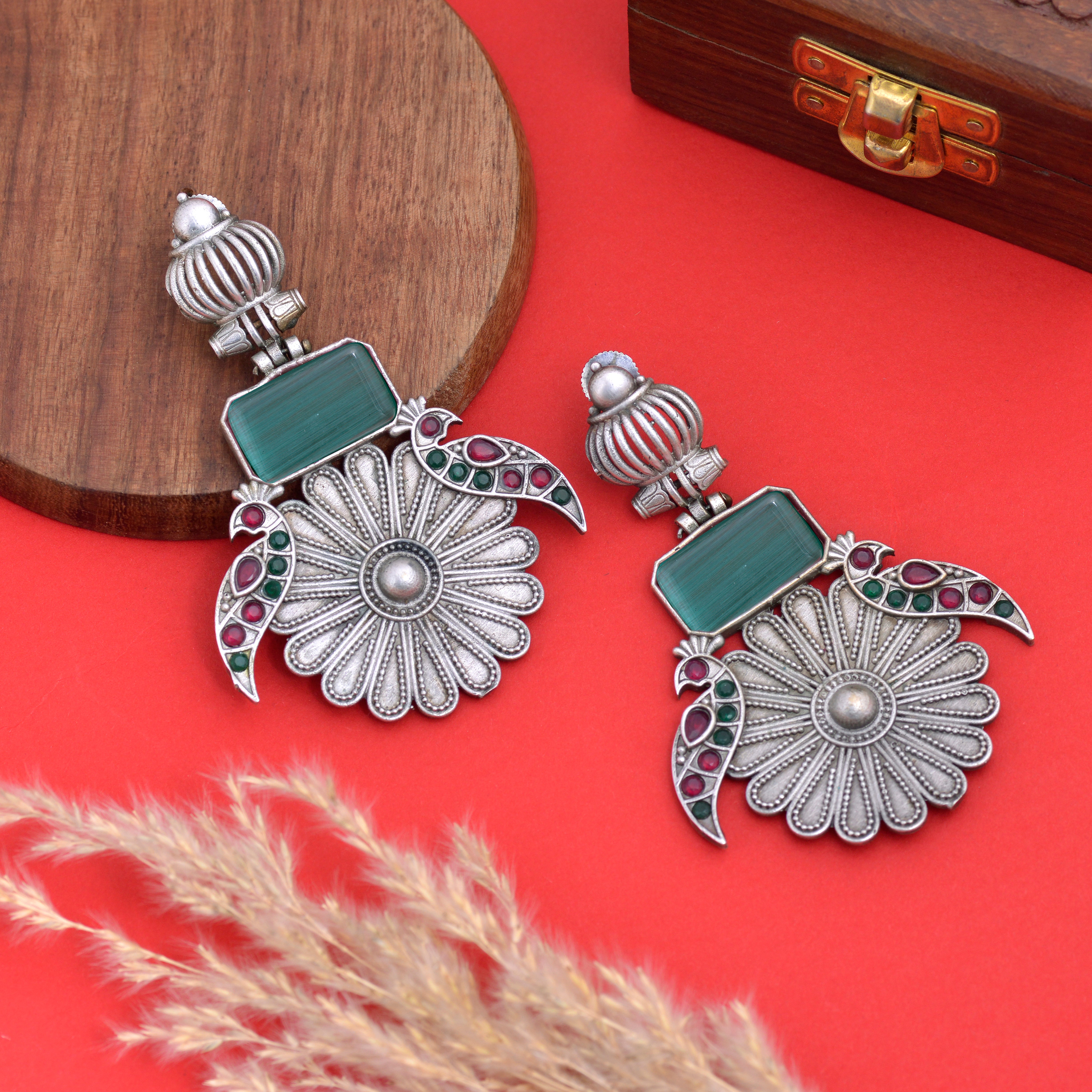 Gulbahaar Bloom Stud Earrings