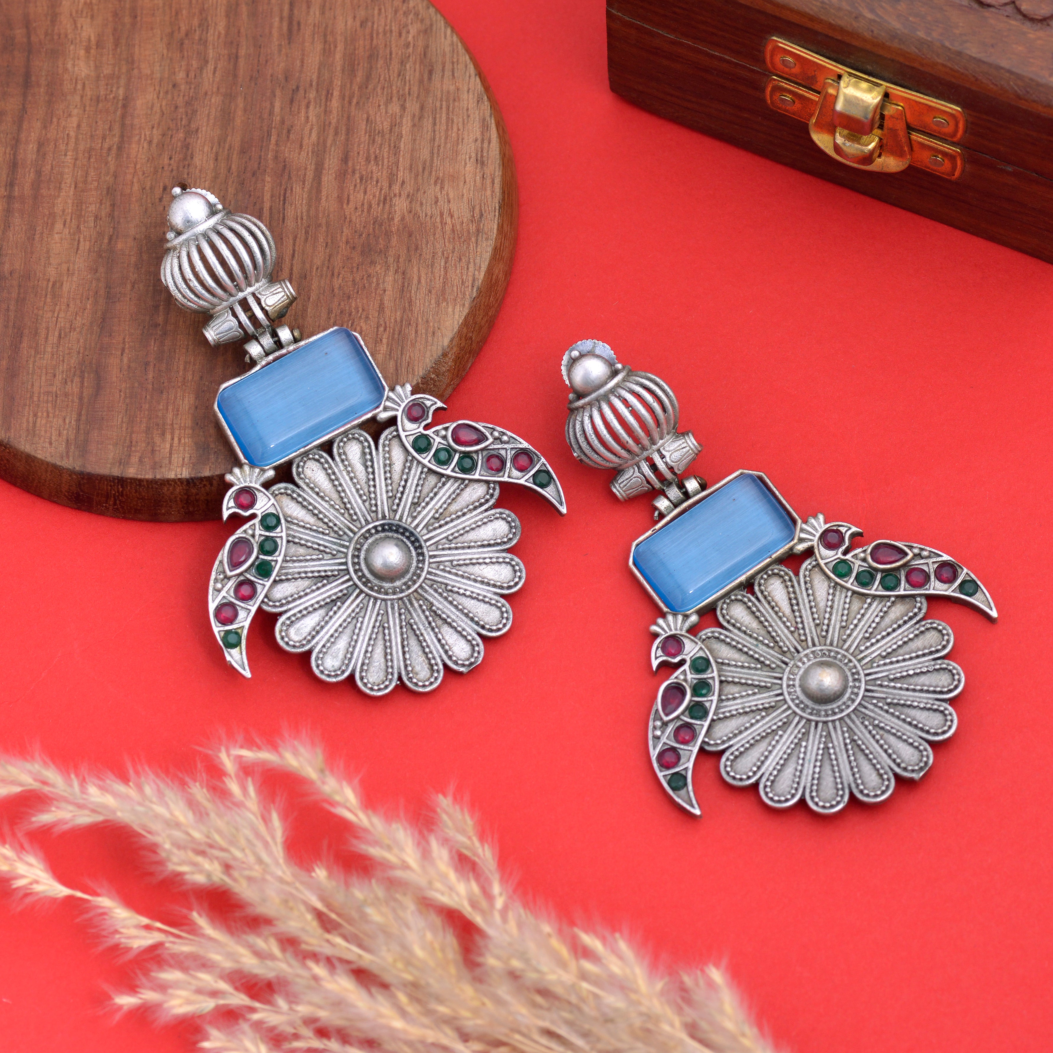 Gulbahaar Bloom Stud Earrings