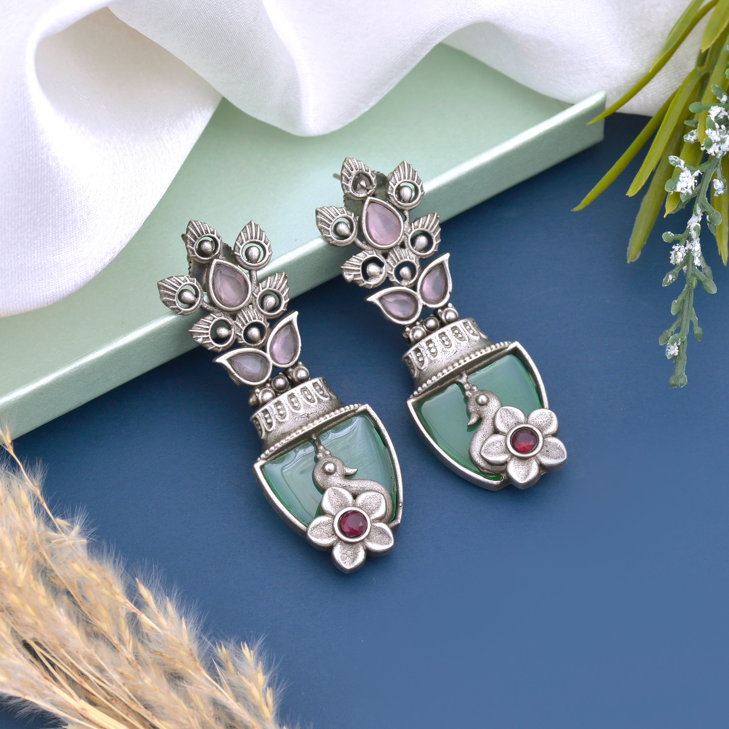 Bloom Jhumki Earrings