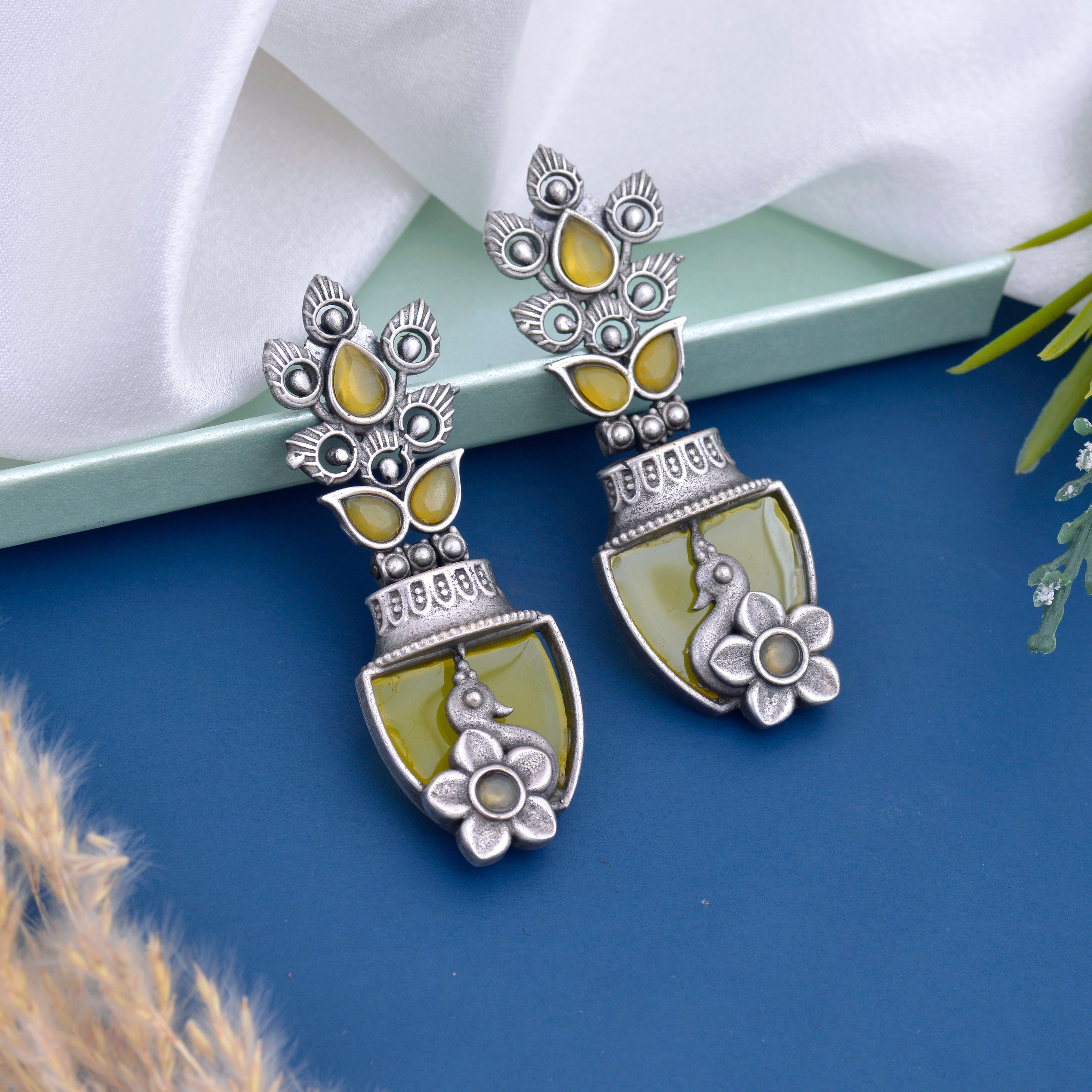 Bloom Jhumki Earrings