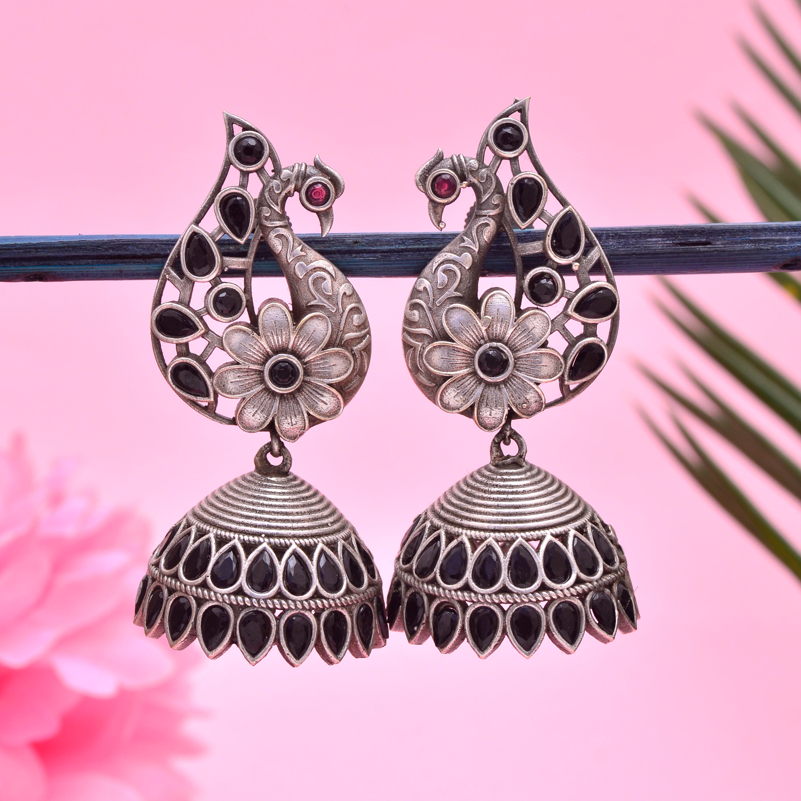 Peacock Jhumki